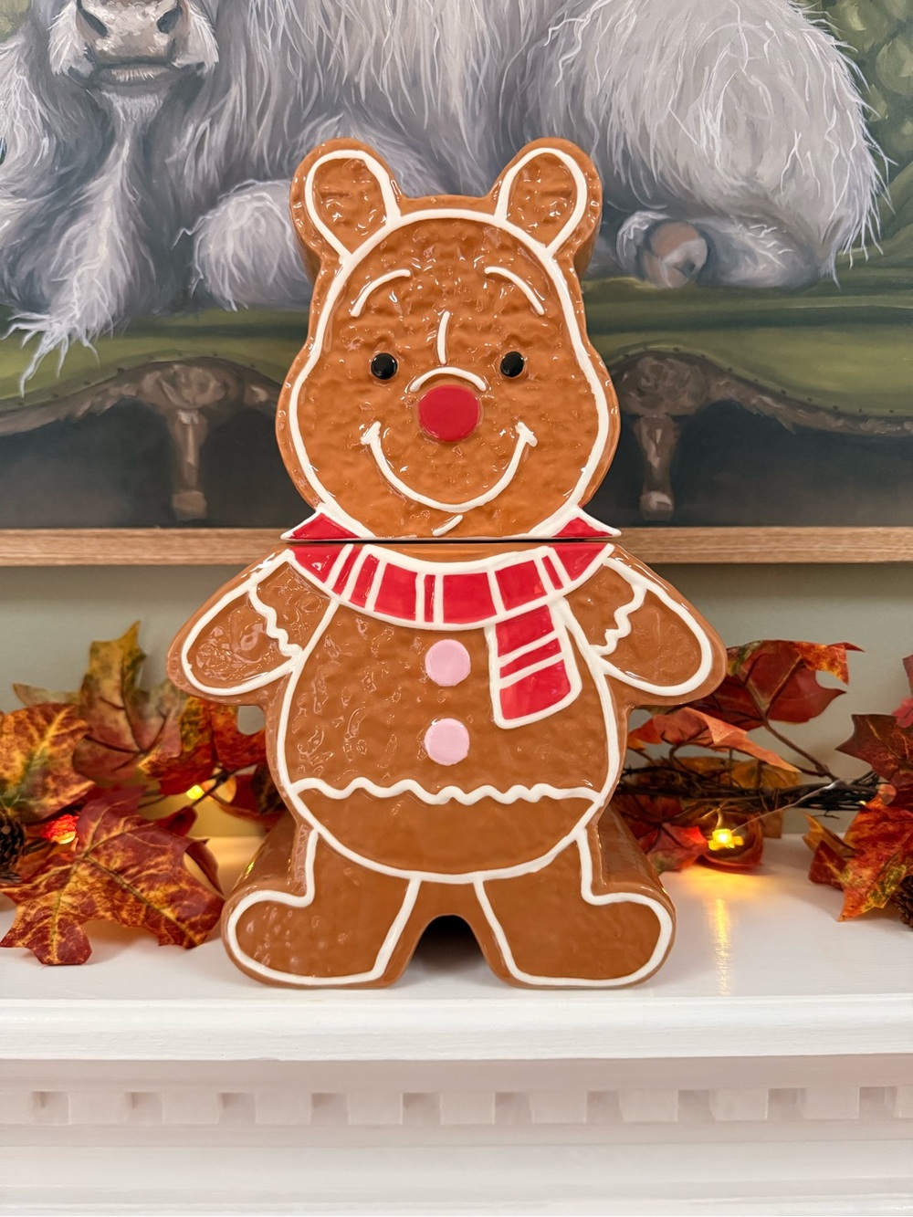 Viral Winnie The Pooh Gingerbread Man Cookie Jar